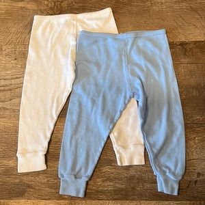 🔥Bundle 🛒 3 for $10, Toddler 2 Pair White & L. Blue Lightweight Casual Pants